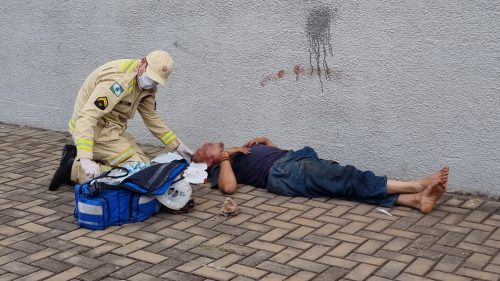 Imagem referente a Suspeito de furto é brutalmente espancado em Cascavel