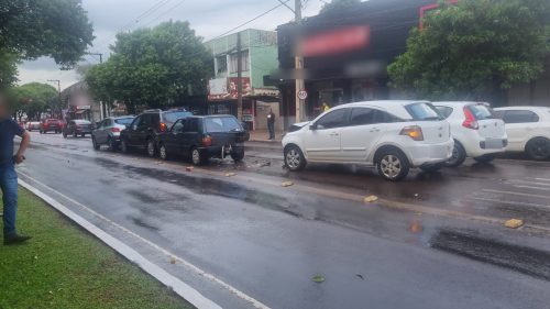 Imagem referente a Siate atua em engavetamento na Av. Brasil: três vítimas atendidas e liberadas