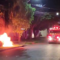 Imagem referente a Fiesta fica destruído após suposto incêndio criminoso no Pioneiros Catarinenses