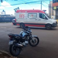 Imagem referente a Jovens ficam feridos em acidente na Rua Rio Grande do Sul