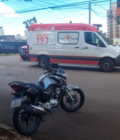 Imagem referente a Jovens ficam feridos em acidente na Rua Rio Grande do Sul