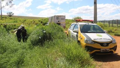 Imagem referente a Corpo de homem é encontrado na zona rural de Ponta Grossa