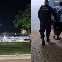 Imagem referente a Agressor é preso após ferir homem com faquinha de serra na Rodoviária de Cascavel