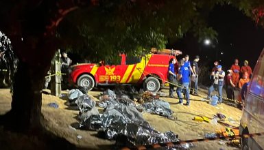 Imagem referente a Ônibus cai em ribanceira e deixa 17 mortos e quase 30 feridos na Serra da Barriga, Alagoas