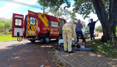 Imagem referente a Adolescente de 14 anos é atingido por carro enquanto voltava da aula