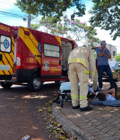 Imagem referente a Adolescente de 14 anos é atingido por carro enquanto voltada da aula