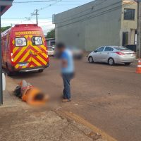 Imagem referente a Siate é acionado para atender acidente de trânsito no Bairro São Cristóvão em Cascavel