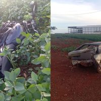 Imagem referente a Acidente grave em Maripá: motociclista atinge traseira de Ford Corcel II