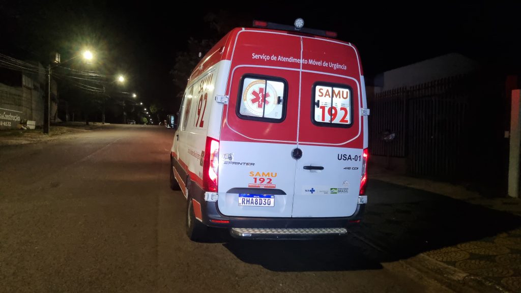 Idosa passa mal e é atendida pelo Samu no Parque São Paulo Idosa passa mal e é atendida pelo Samu no Parque São Paulo