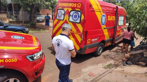 Imagem referente a Homem cai de telhado no Jardim Alvorada e tem fratura no rosto