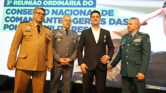 Ratinho Junior ressalta bons índices da segurança do Paraná em reunião com PMs de todo o Brasil