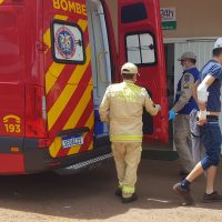 Imagem referente a Motociclista fica ferido em acidente de trânsito na Rodovia PRc-467