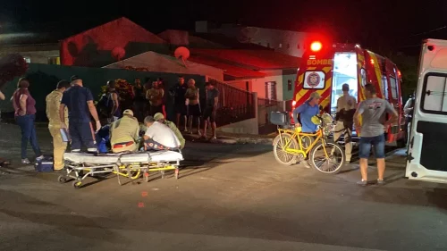 Imagem referente a Grave acidente deixa motociclistas feridos em Apucarana