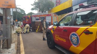 Morre no HUOP mulher que foi atropelada no Centro de Cascavel