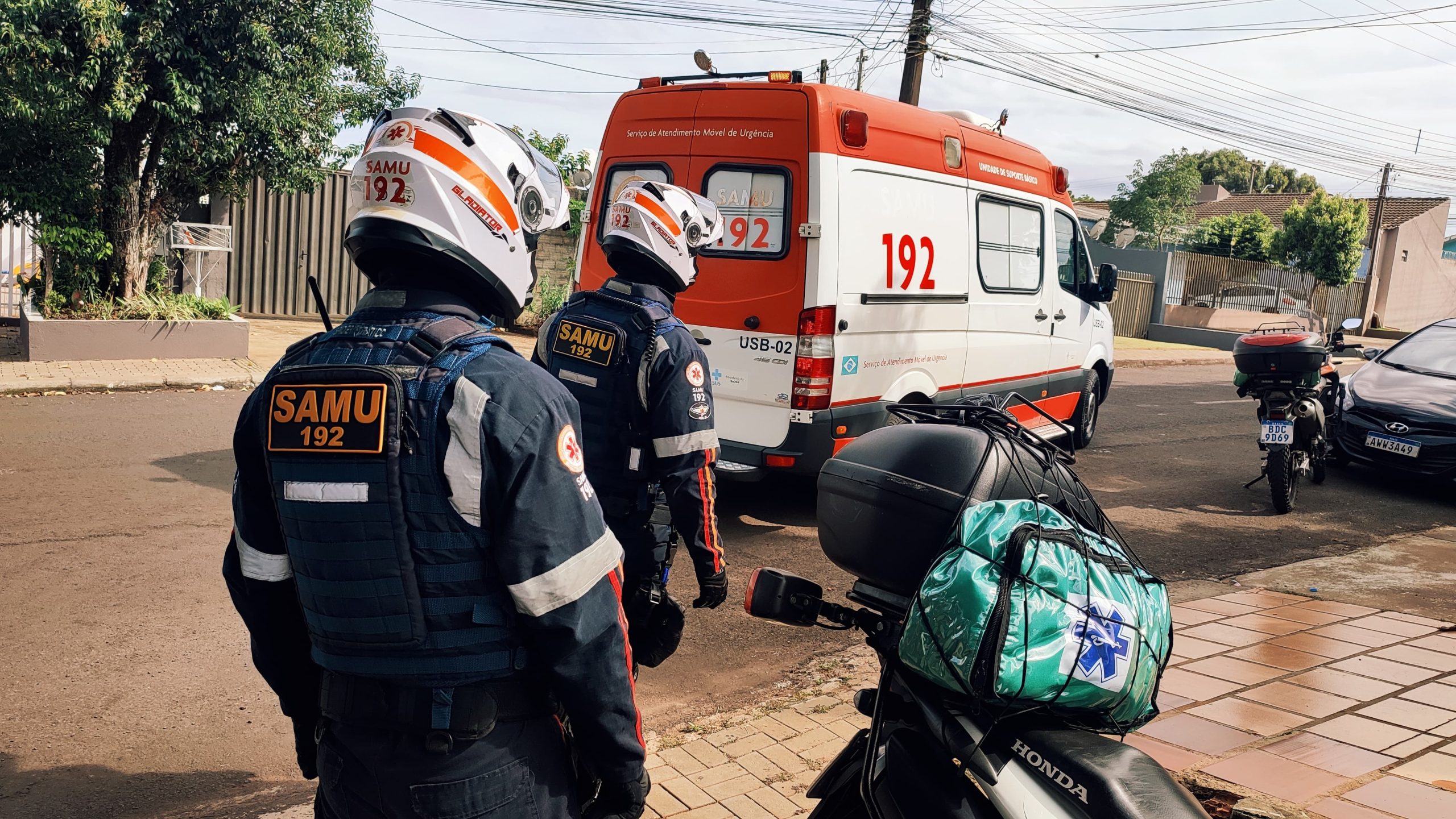 Engasgo com secreção nasal: Samu realiza salvamento de bebê de 4 meses Engasgo com secreção nasal: Samu realiza salvamento de bebê de 4 meses