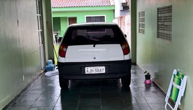 Imagem referente a Fiat Palio de placas AJH-5847 foi furtado no Centro