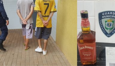 Imagem referente a Festinha cancelada! Jovens são flagrados furtando whisky de R$ 159,90 