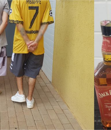 Imagem referente a Festinha cancelada! Jovens são flagrados furtando whisky de R$ 159,90 