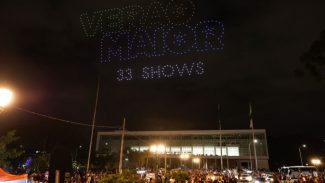 Maior show de drones da história do Paraná marca o lançamento da programação do verão