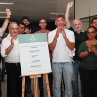 Imagem referente a Prefeito Leonaldo Paranhos inaugura obras de revitalização da Casa da Cultura Zona Norte