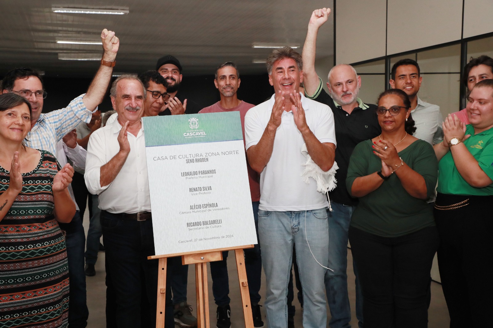 Prefeito Leonaldo Paranhos inaugura obras de revitalização da Casa da Cultura Zona Norte Prefeito Leonaldo Paranhos inaugura obras de revitalização da Casa da Cultura Zona Norte