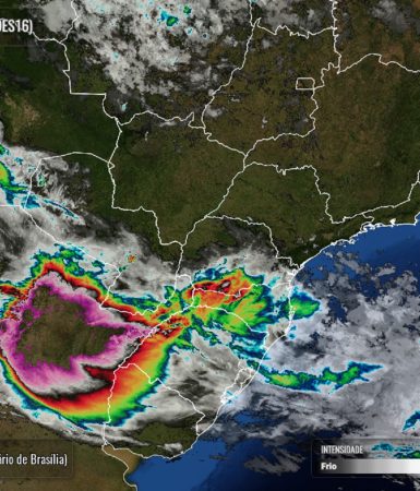 Imagem referente a Previsão de chuva e máxima de 28°C nesta quinta-feira em Cascavel