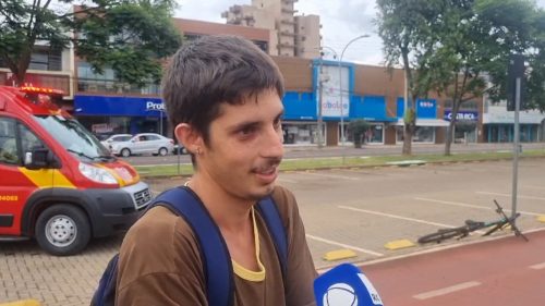 Imagem referente a Após acidente grave entre bicicletas, ciclista faz apelo: “Pedestres, não andem na ciclovia”