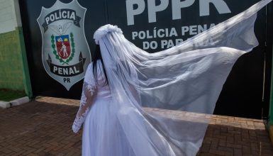 Imagem referente a Casamento comunitário com 9 casais é realizado na Penitenciária Estadual