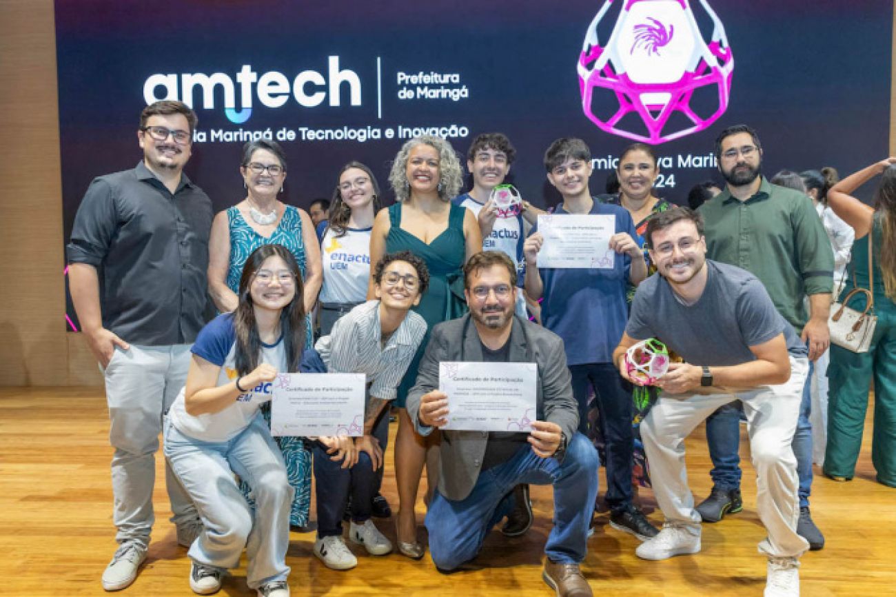Projetos da UEM vencem três prêmios do Inova Week Maringá 2024