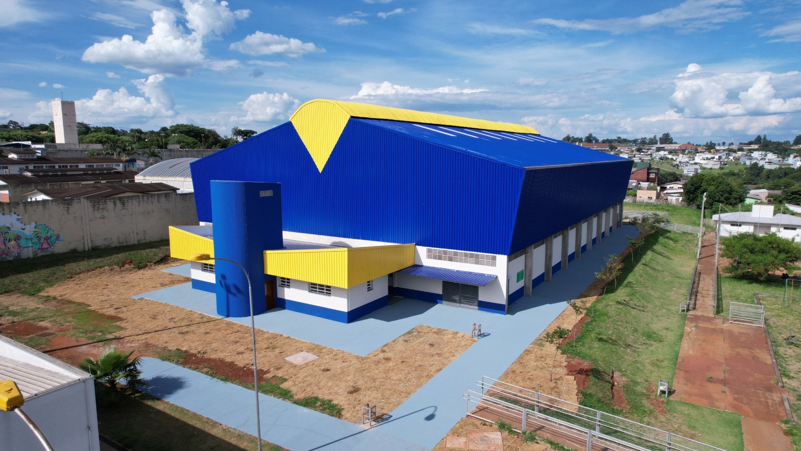 Ginásio de Esportes do CCI do Cascavel Velho será inaugurado sexta-feira