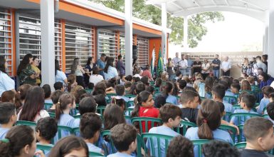 Imagem referente a Escola Professora Maria dos Prazeres Neres ganha refeitório novo e ginásio revitalizado