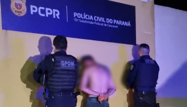 Imagem referente a Homem de 35 anos detido por violência doméstica no bairro Neva em Cascavel