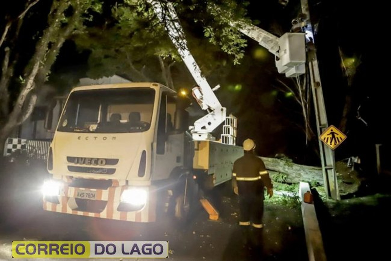 Temporal provoca 737 ocorrências de falta de energia na Região Oeste
