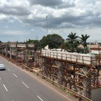 Imagem referente a BR-376 em Sarandi será interditada domingo (1.º) para obras do novo viaduto