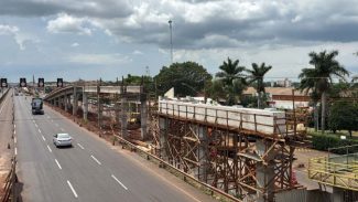 BR-376 em Sarandi será interditada domingo (1.º) para obras do novo viaduto