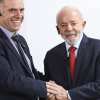 Imagem referente a Lula recebeu hoje presidente eleito do Uruguai no Palácio do Planalto