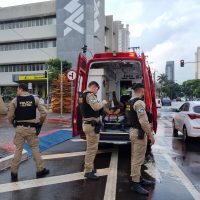 Imagem referente a Adolescente fica ferida ao sofrer queda na ciclovia na Avenida Brasil