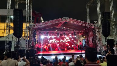 Imagem referente a Espetáculo natalino e inauguração do HLaser HOlhos Prime iluminam Cascavel