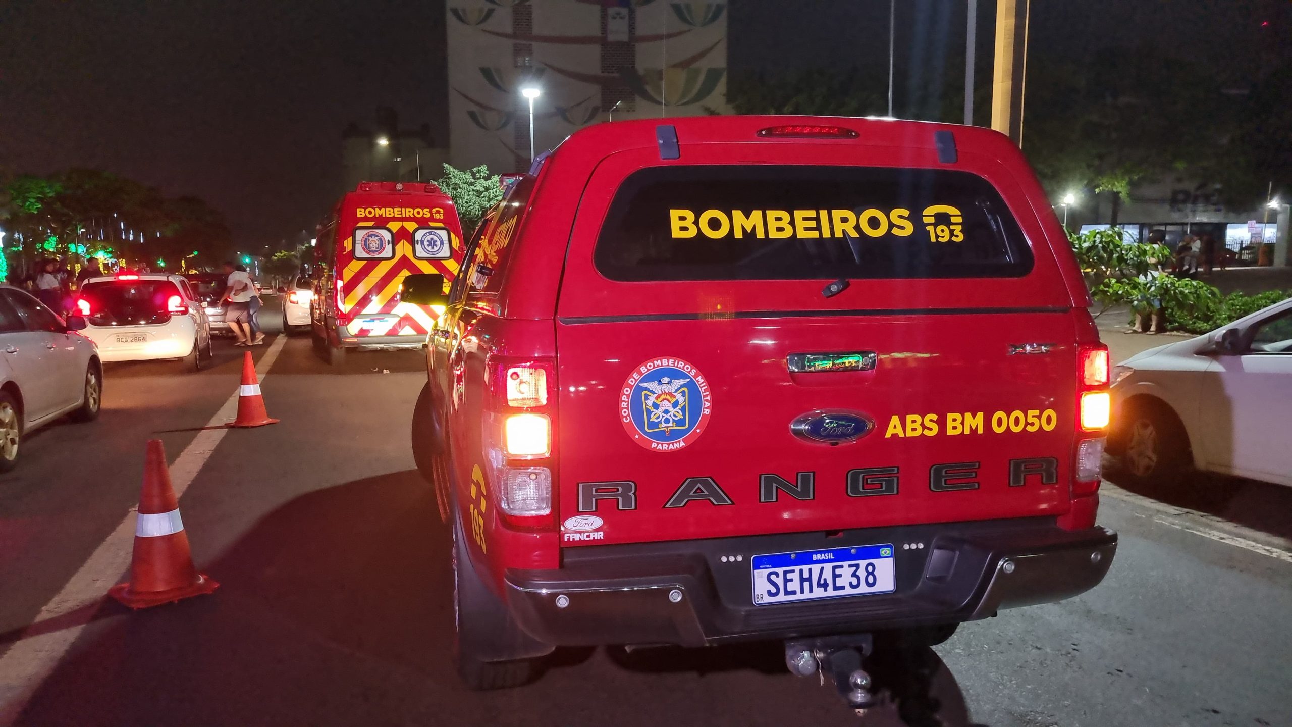Criança de três anos é atropelada por carro em frente à Catedral