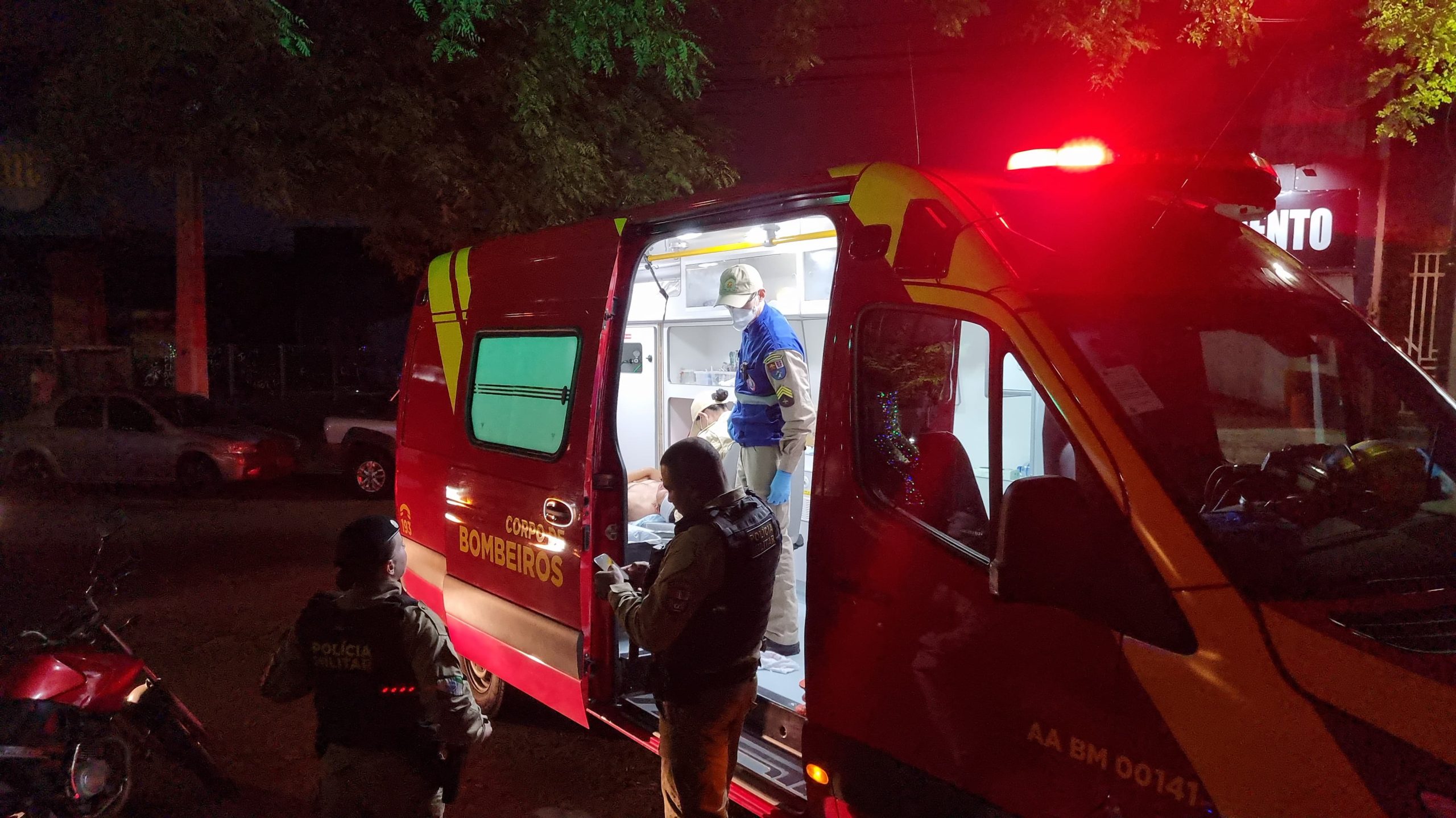 Homem é agredido durante assalto na Rua Pio XII no Centro de Cascavel