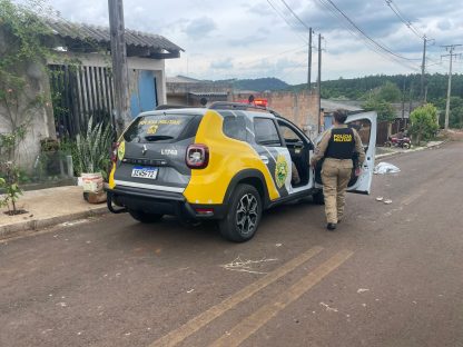 Filho é acusado de matar o pai a tiros após ameaça à mãe em Francisco Beltrão