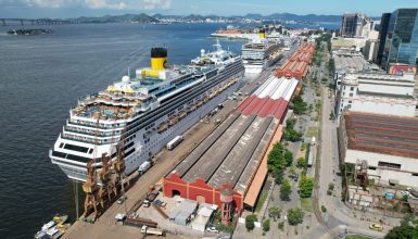 Imagem referente a Rio receberá em dezembro 74 mil turistas que chegarão em nove navios