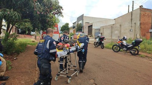 Imagem referente a Homem em surto é contido pelas equipes do Samu e da Polícia Militar