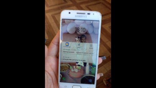 Imagem referente a Foi achado celular da marca Samsung no bairro Periolo