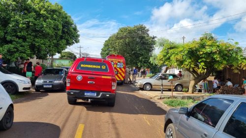 Imagem referente a Homem é esfaqueado pelo enteado no Bairro Brasília em Cascavel; autor é preso pela PM