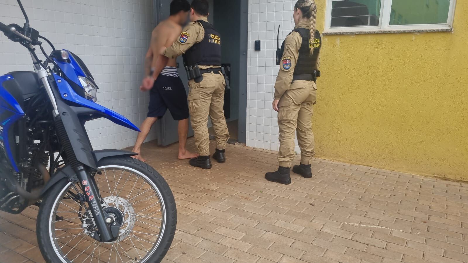 Maria da Penha: Homem é detido pela Polícia Militar na Rua Fortaleza
