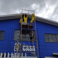 Imagem referente a Defesa Civil retira colmeia de igreja em Cascavel