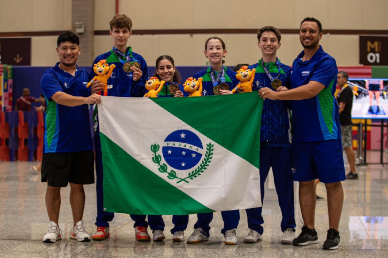 Delegação do Paraná conquista 62 medalhas nos Jogos da Juventude, em João Pessoa Delegação do Paraná conquista 62 medalhas nos Jogos da Juventude, em João Pessoa
