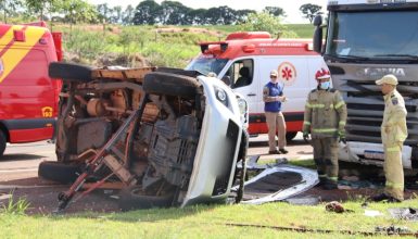 Imagem referente a Segunda vítima de grave acidente na PR-580 morre no hospital