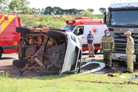 Imagem referente a Segunda vítima de grave acidente na PR-580 morre no hospital